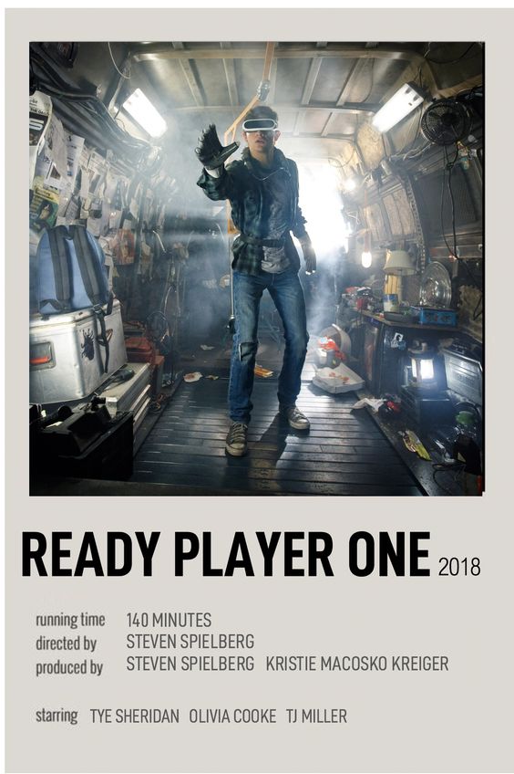 ready player one movie poster